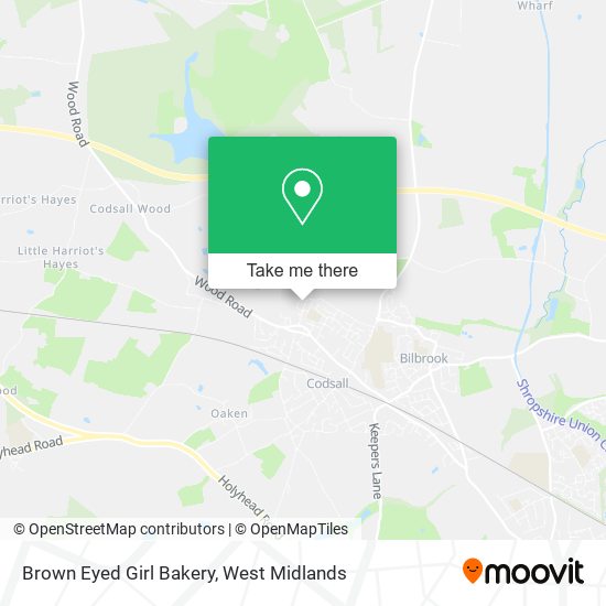 Brown Eyed Girl Bakery map