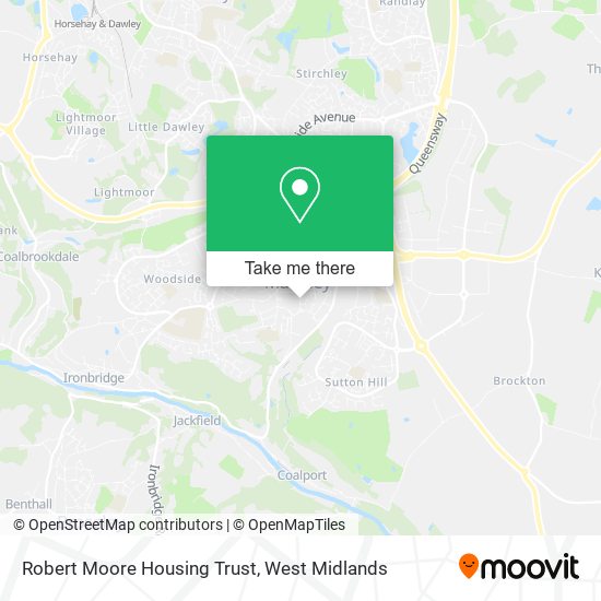 Robert Moore Housing Trust map