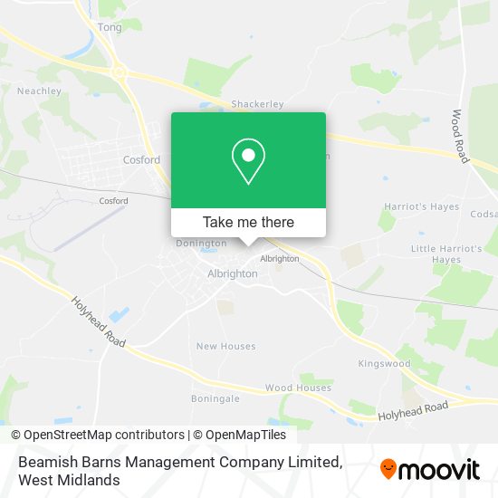 Beamish Barns Management Company Limited map