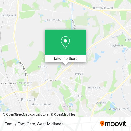 Family Foot Care map