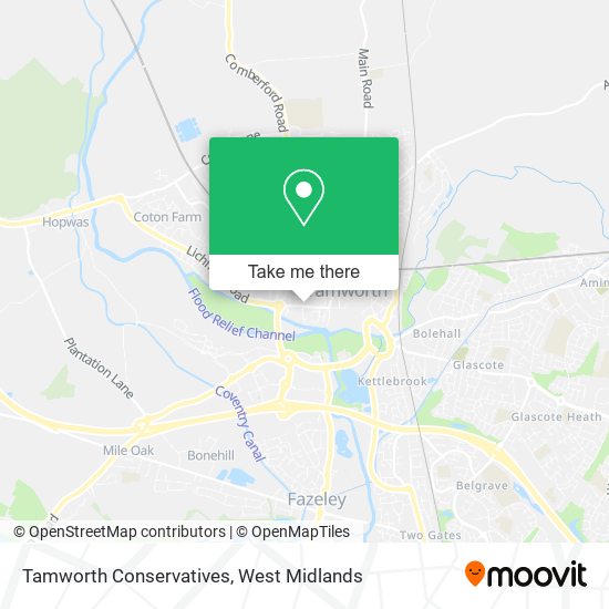 Tamworth Conservatives map