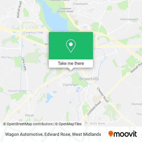 Wagon Automotive, Edward Rose map