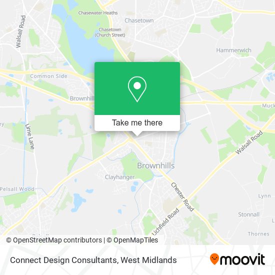 Connect Design Consultants map