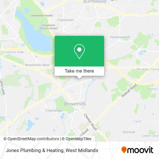 Jones Plumbing & Heating map