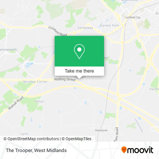 The Trooper map