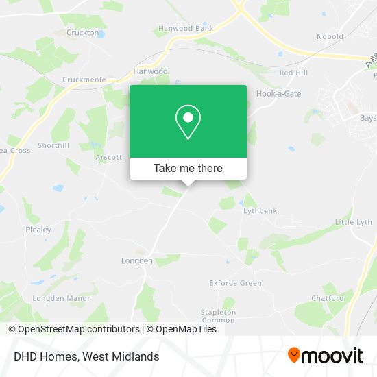 DHD Homes map