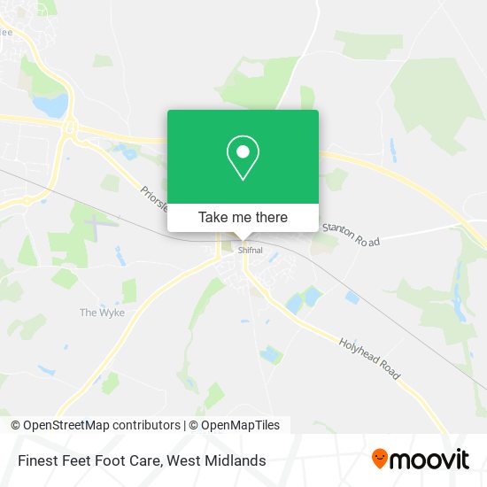 Finest Feet Foot Care map