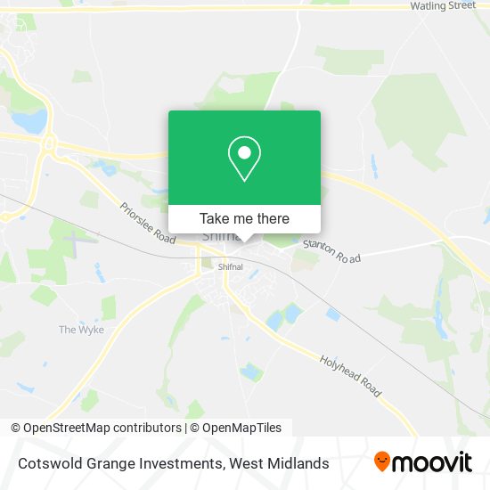 Cotswold Grange Investments map