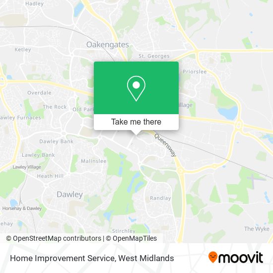 Home Improvement Service map