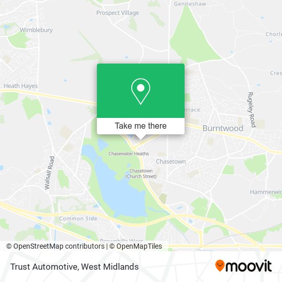 Trust Automotive map