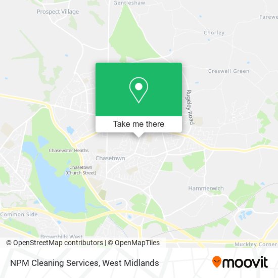 NPM Cleaning Services map