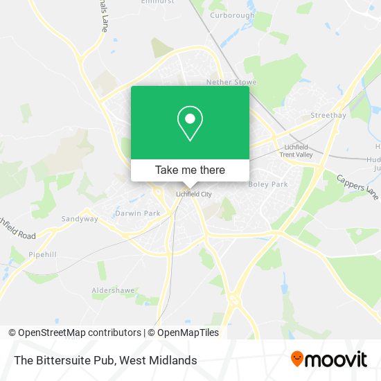 The Bittersuite Pub map