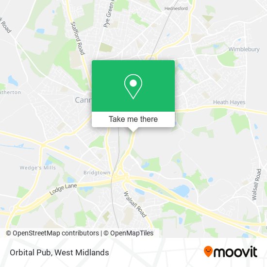 Orbital Pub map