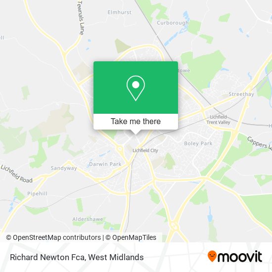 Richard Newton Fca map