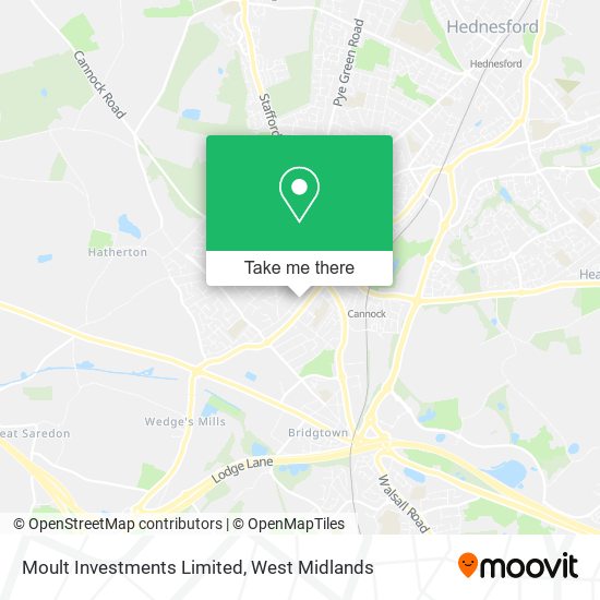 Moult Investments Limited map