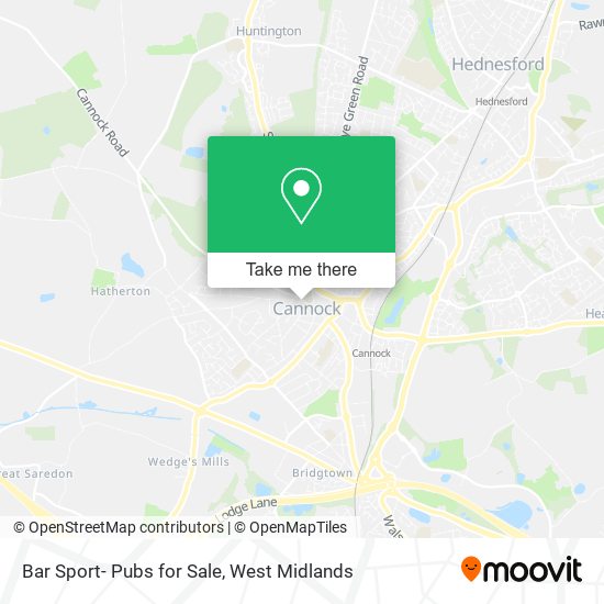 Bar Sport- Pubs for Sale map