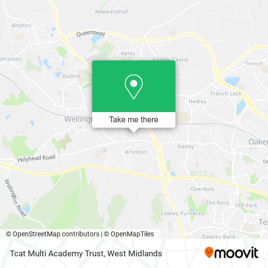 Tcat Multi Academy Trust map