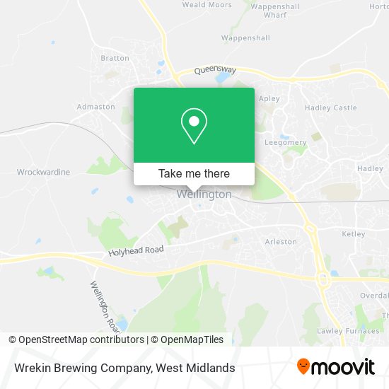 Wrekin Brewing Company map