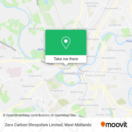Zero Carbon Shropshire Limited map