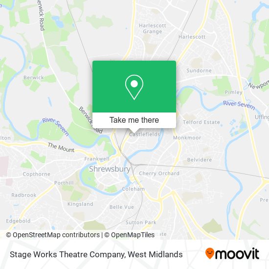 Stage Works Theatre Company map