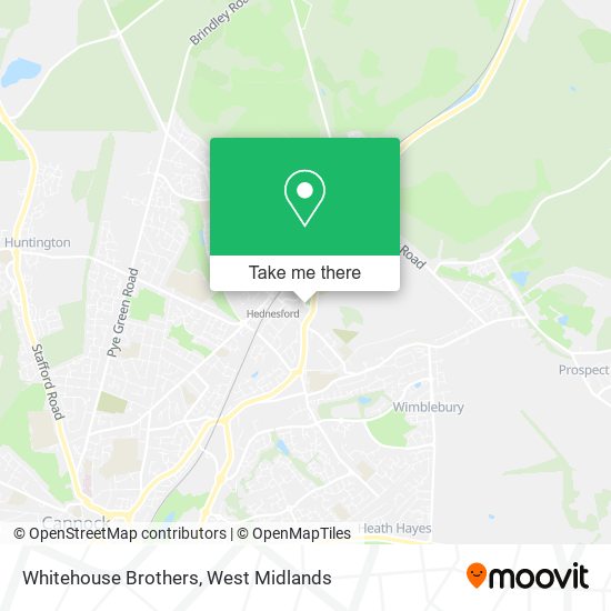 Whitehouse Brothers map