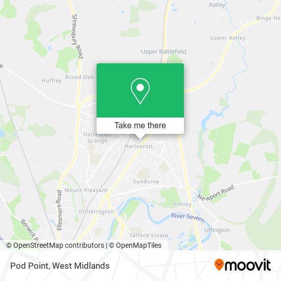 Pod Point map
