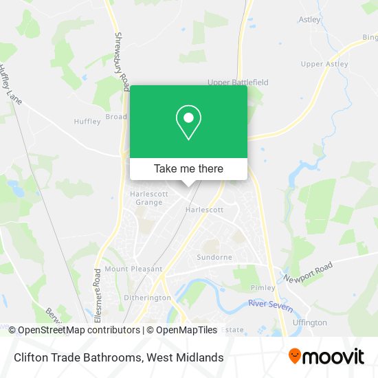 Clifton Trade Bathrooms map