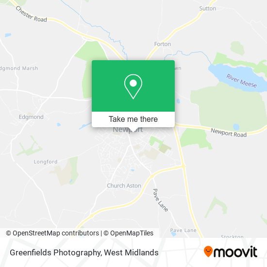 Greenfields Photography map