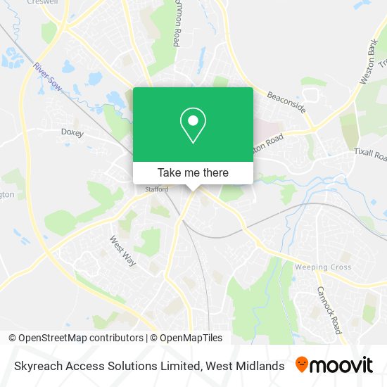 Skyreach Access Solutions Limited map