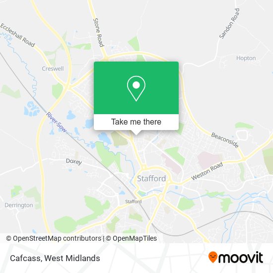 Cafcass map