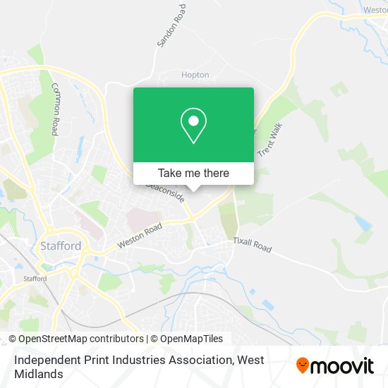 Independent Print Industries Association map