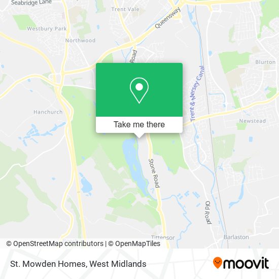 St. Mowden Homes map