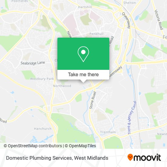 Domestic Plumbing Services map