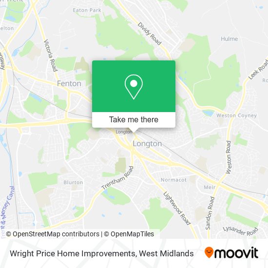 Wright Price Home Improvements map