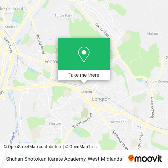 Shuhari Shotokan Karate Academy map