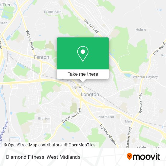 Diamond Fitness map