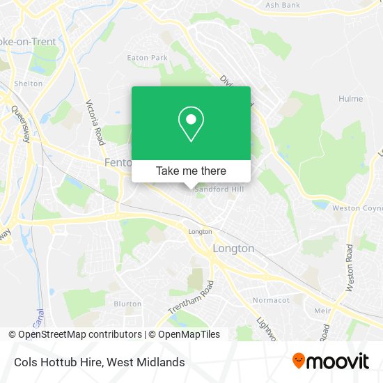 Cols Hottub Hire map