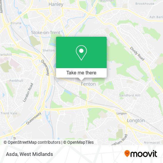 Asda map