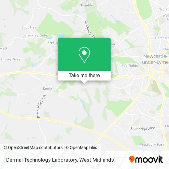 Dermal Technology Laboratory map