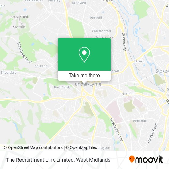 The Recruitment Link Limited map
