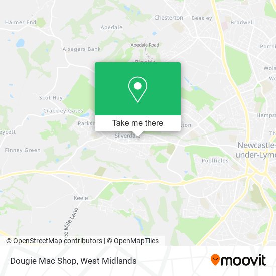 Dougie Mac Shop map