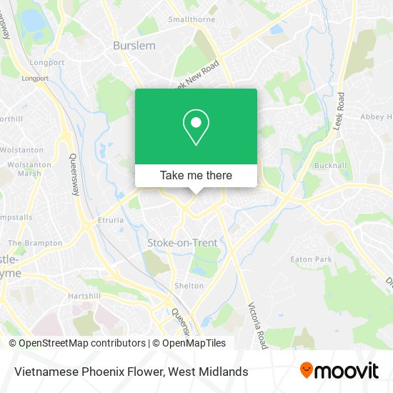 Vietnamese Phoenix Flower map