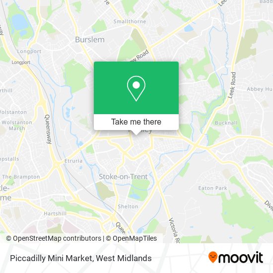Piccadilly Mini Market map