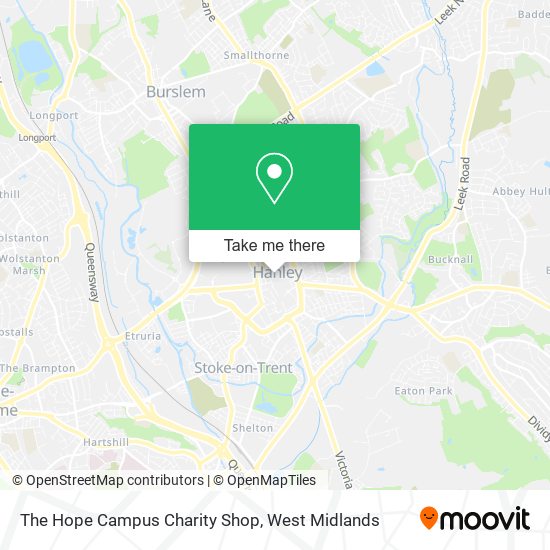 The Hope Campus Charity Shop map