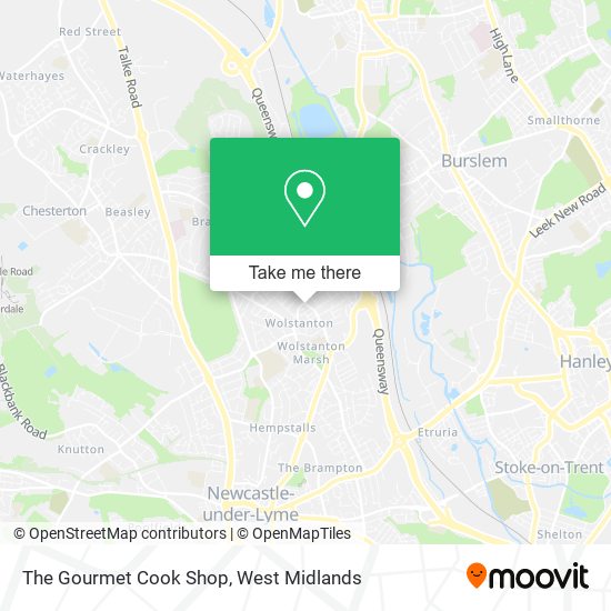The Gourmet Cook Shop map