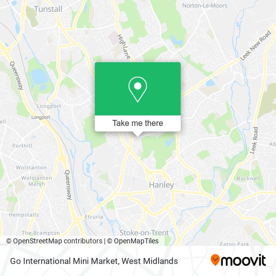 Go International Mini Market map