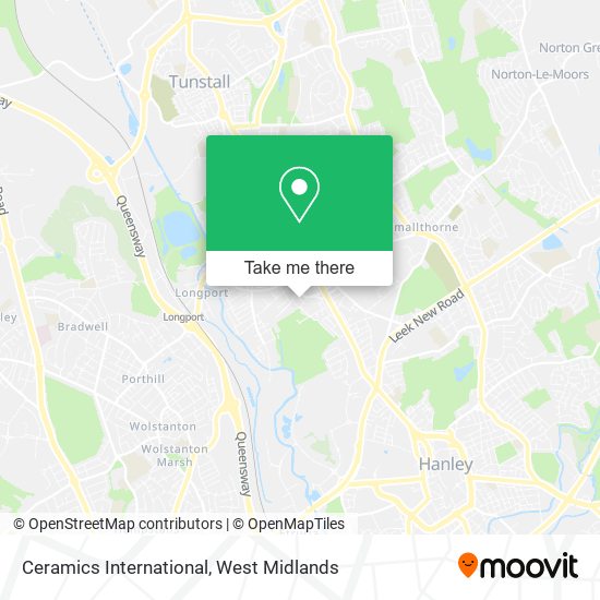 Ceramics International map