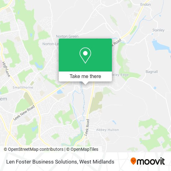 Len Foster Business Solutions map