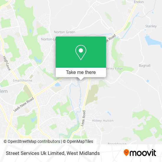 Street Services Uk Limited map