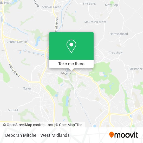 Deborah Mitchell map